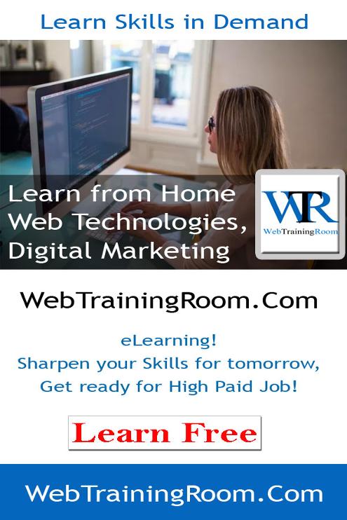online web development training 